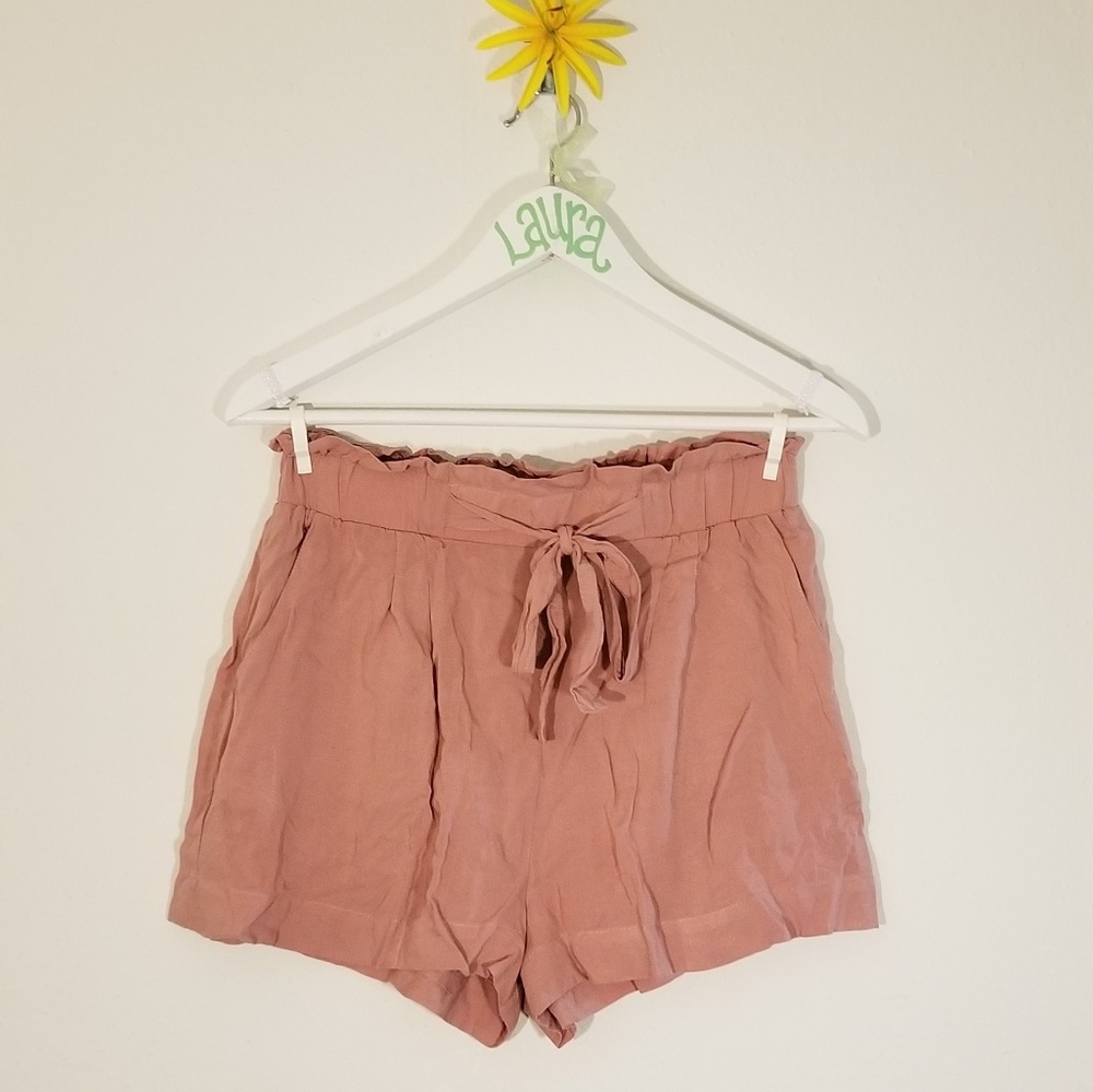 Forever 21 | Lightweight Paperbag Waist Shorts
